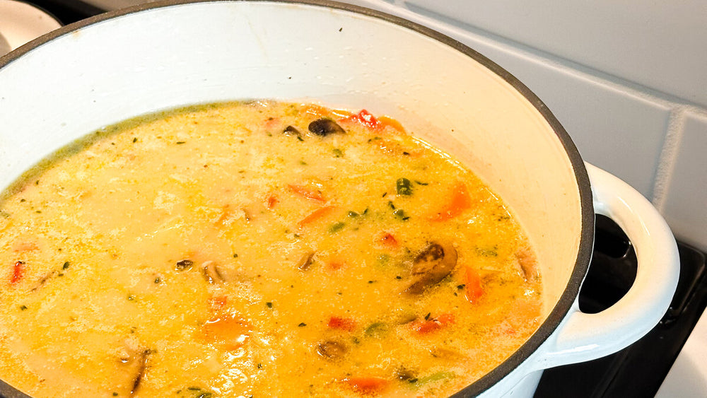 GERD-Friendly Salmon Chowder