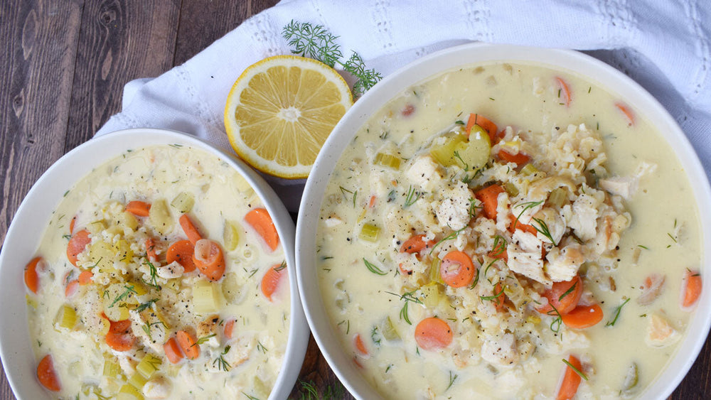Chicken Lemon Rice Soup: A Light, Cozy Recipe with GERD and IBS Tips