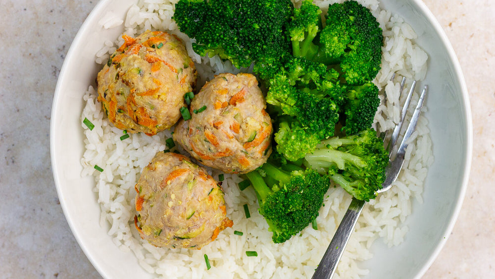 Low FODMAP Pork and Veggie Meatballs