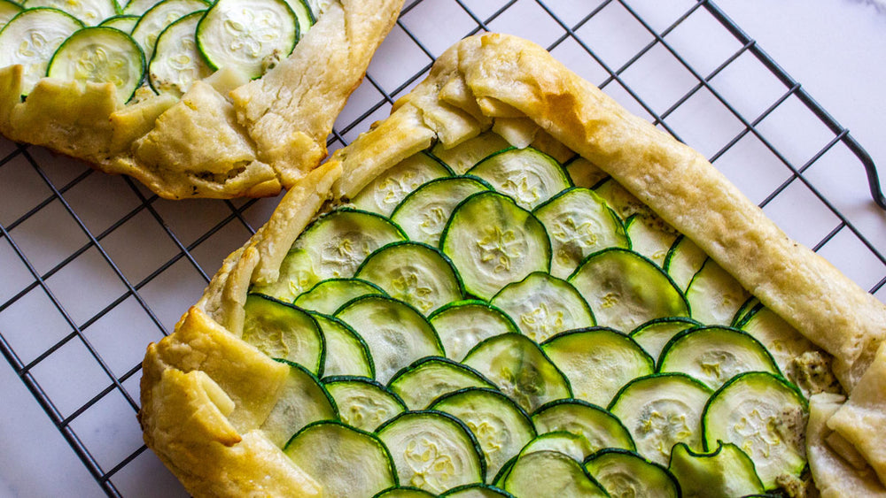 Zucchini Delight: GERD-Friendly Gluten-Free Ricotta Tart