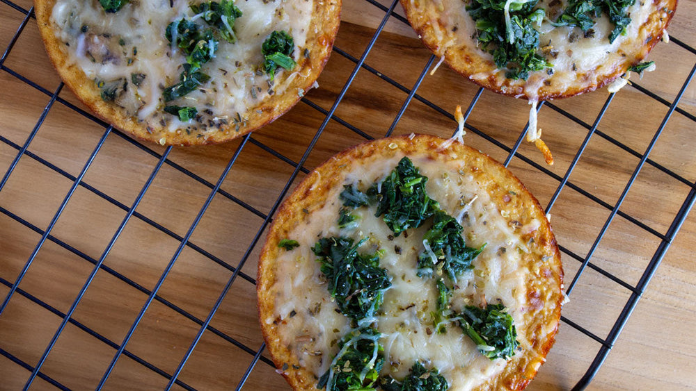GERD-Friendly White Bean Mini Pizzas