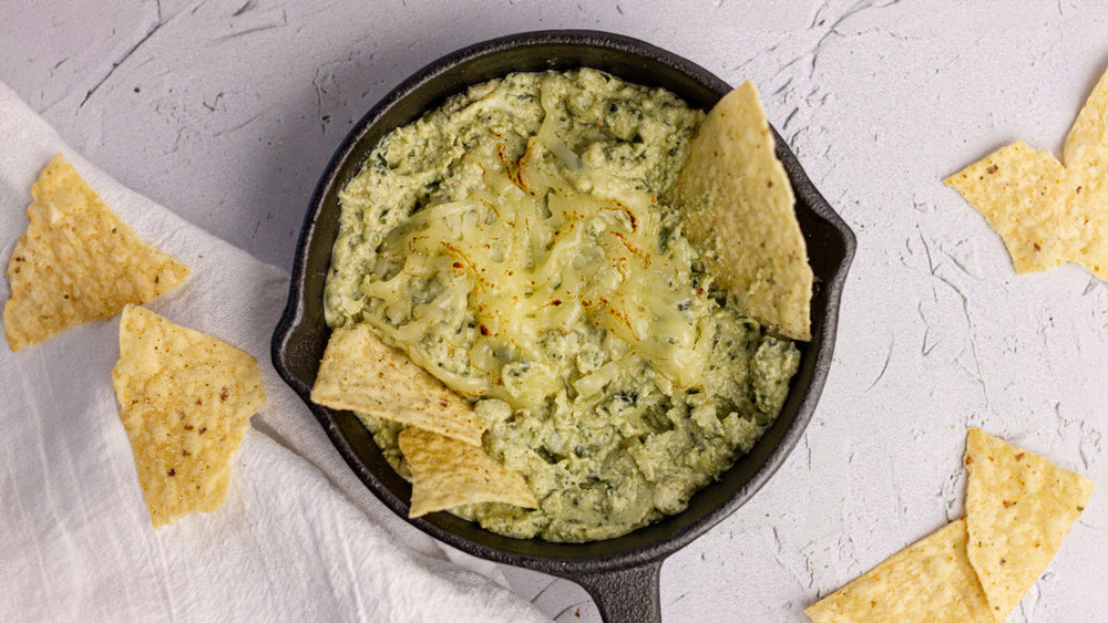 Low FODMAP Hot Spinach Artichoke Dip