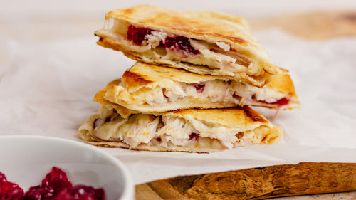 Low FODMAP Turkey Magic: Turkey Quesadilla
