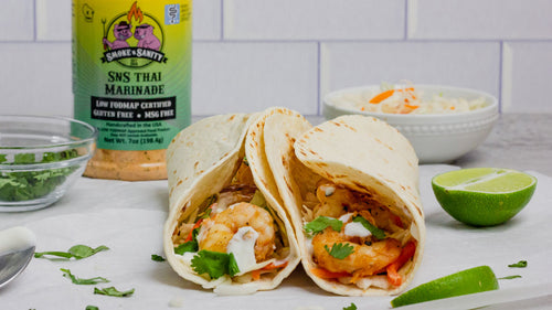 Delicious Thai Shrimp Tacos: A Low FODMAP Twist