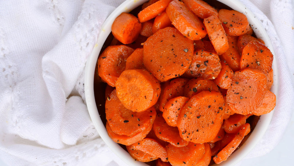 Friendly Side Dishes: Dijon Maple Roasted Carrots