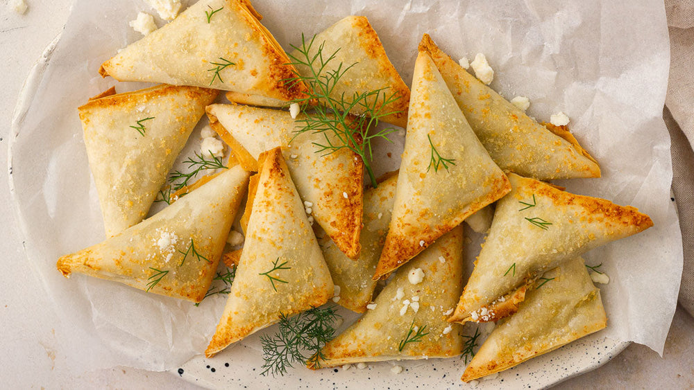 Low FODMAP Spanakopita Triangles