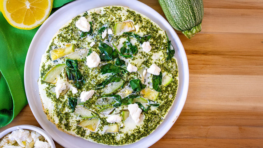 A Gut-Friendly Summer Omelette with Calabacitas
