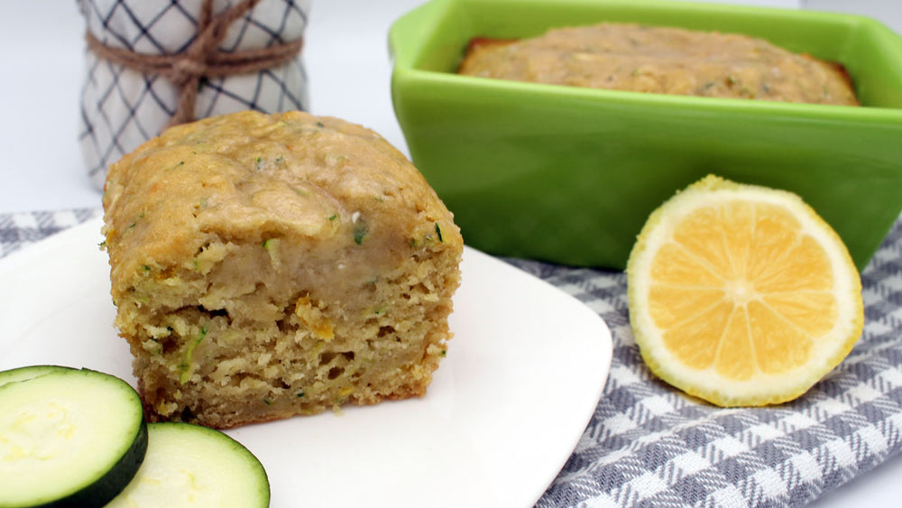 Lemon Zucchini Cake with a Lemon Glaze