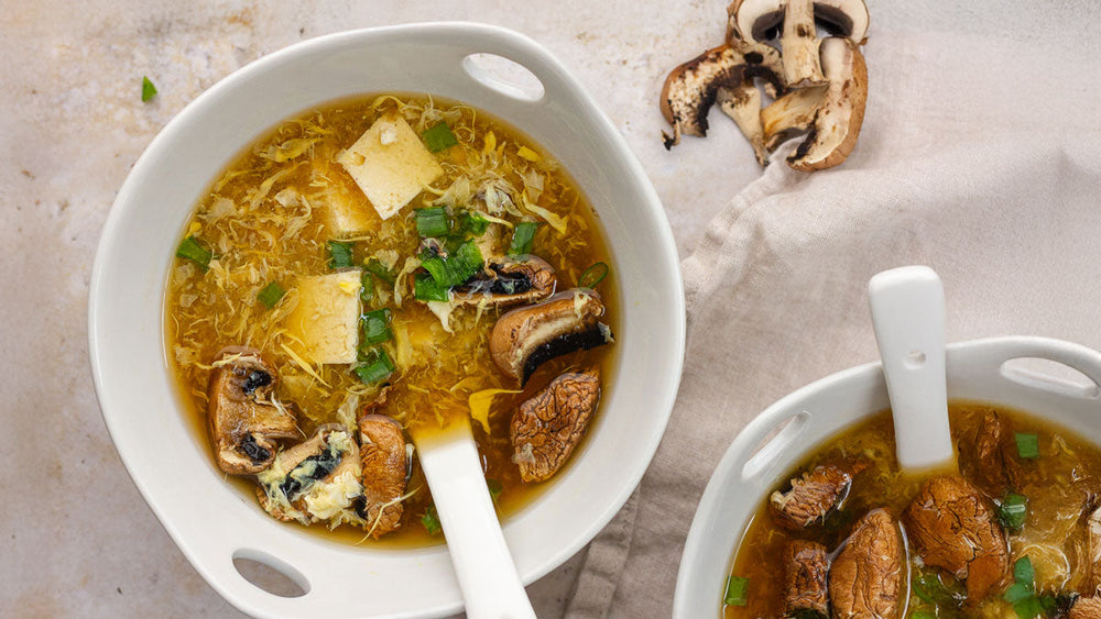 Low FODMAP Hot and Sour Soup