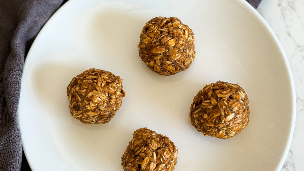 No-Bake Pumpkin Pie Energy Bites for Reflux-Friendly Snacking