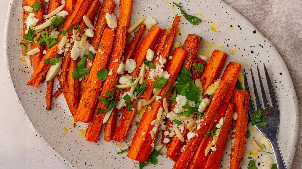 Harissa Roasted Carrots