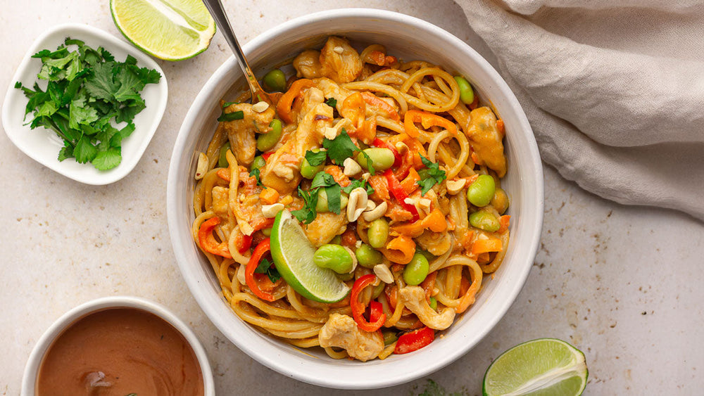 Low FODMAP Thai Peanut Noodles