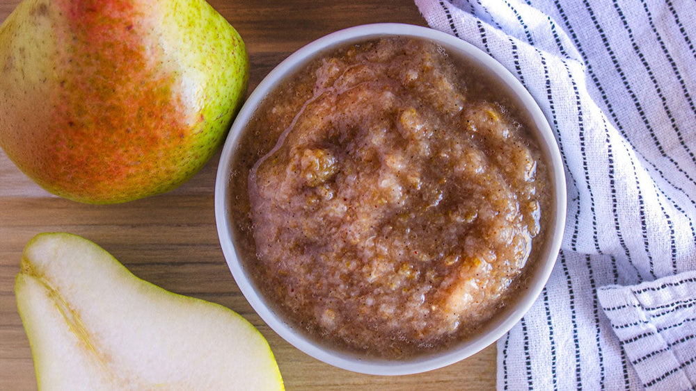 Pear Sauce: A Delicious Remedy for Digestive Health