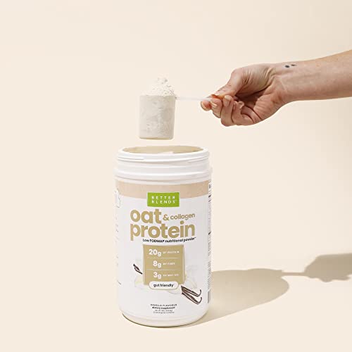 Vanilla Low FODMAP Oat and Collagen Powder (2 lbs)