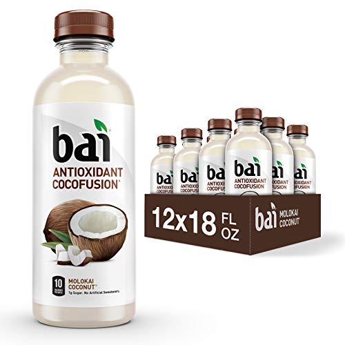 Bai Coconut Flavored Water, Antioxidant Infused Drinks (12 Pack)