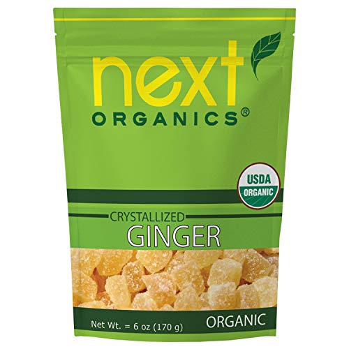 Dried Crystallized Ginger (6oz Pack)