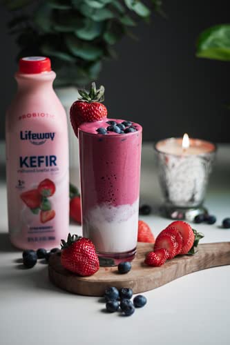 Lowfat Strawberry Kefir (32 oz)