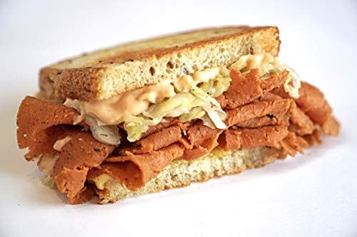 Unreal Corned Beef, Thin-sliced, Plant-based Corned Beef, 100% Vegan (1 Pound)
