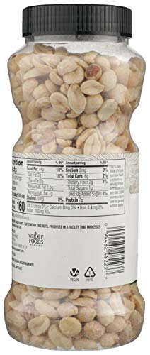 Peanuts, Dry Roasted & Unsalted (16oz. Jar)