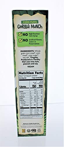Gorilla Munch Organic Cereal (3 Pack)