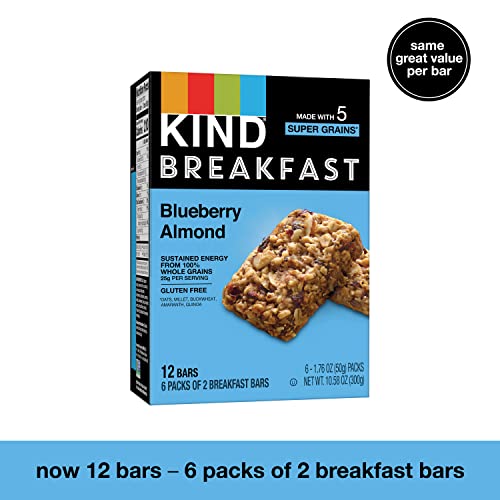 Gluten-Free Blueberry Breakfast Bars (6 ct)