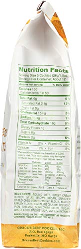 Grace's Best Sunflower Seed Cookies, 12 oz