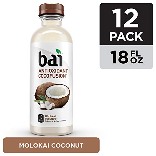 Bai Coconut Flavored Water, Antioxidant Infused Drinks (12 Pack)