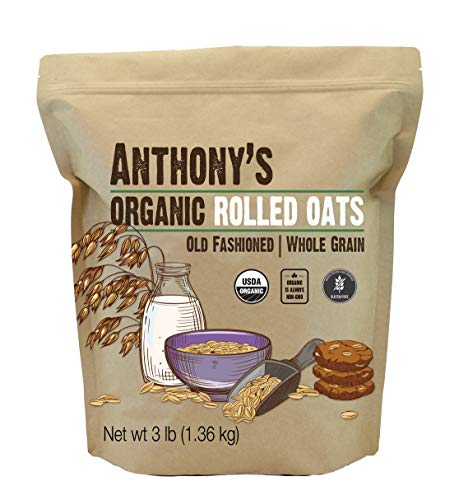 Organic Old Fashioned Rolled Oats (3 lbs)