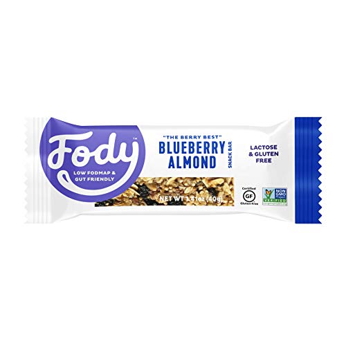 Blueberry Almond Low FODMAP Protein Bars (12 ct)