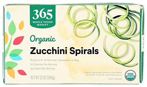 Frozen Organic Vegetables, Zucchini Spirals (12oz.)