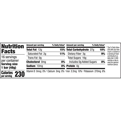 Cashew Cookie Fruit and Nut Bar (16 ct, 27.2 oz)