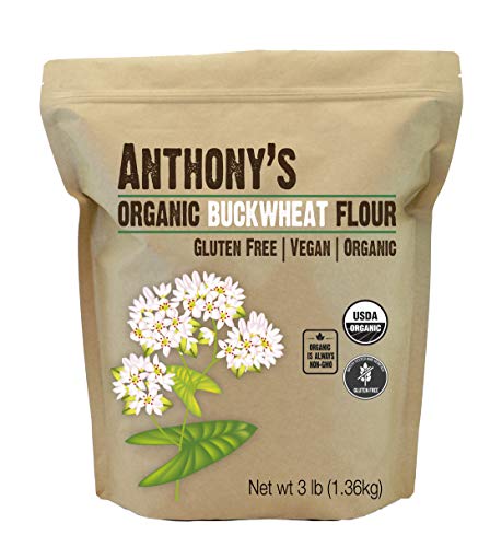 Gluten-Free Organic Buckwheat Flour (3 lb)