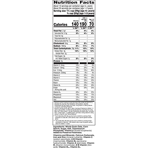 Gluten Free Cereal with Whole Grain Oats (20 oz)