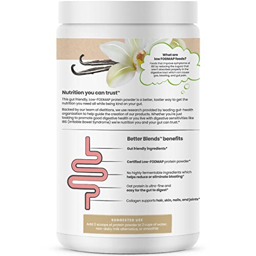 Vanilla Low FODMAP Oat and Collagen Powder (2 lbs)
