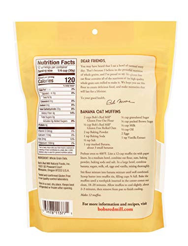 Gluten-Free Oat Flour (18 oz)