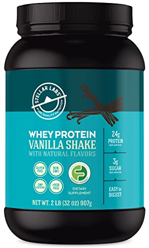 Vanilla Low FODMAP Whey Protein Powder (2 lbs)