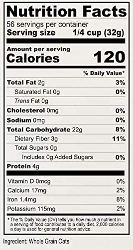 Gluten-Free Whole Grain Oat Flour (4lb)
