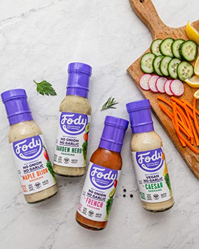 Low FODMAP Vegan Maple Dijon Salad Dressing