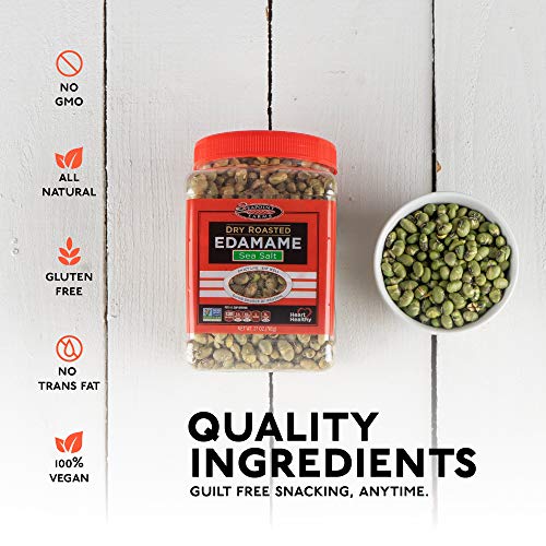 Gluten-Free Sea Salt Dry Roasted Edamame (27 oz)