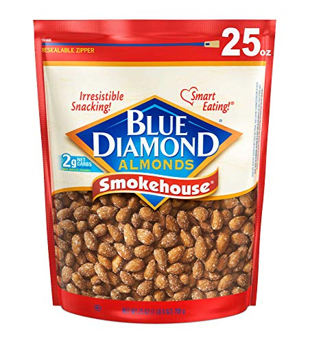 Blue Diamond Almonds, Smokehouse, 25 Oz