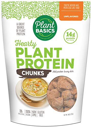 Unflavored Plant Protein Chunks (1 lb)