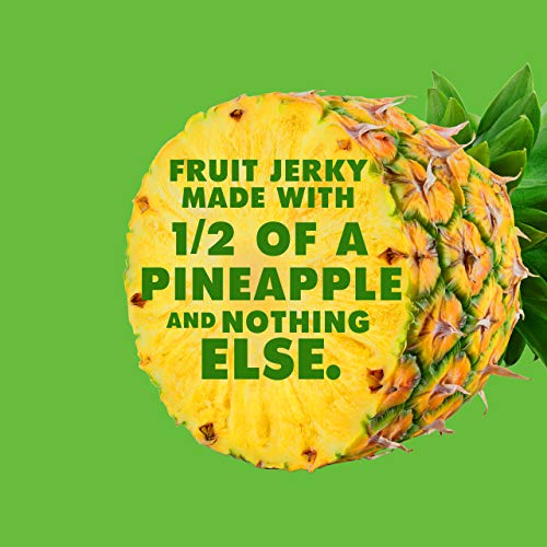 Organic Pineapple Fruit Jerky (12 Strips)
