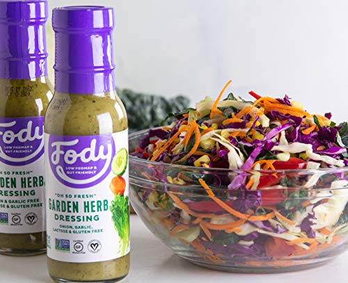Low FODMAP Vegan Garden Herb Salad Dressing