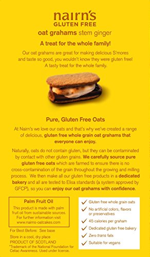 Gluten Free Oat Grahams - Ginger (5.64 Oz)