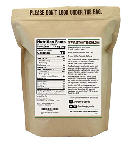 Textured Vegetable Protein (1.5 lbs)