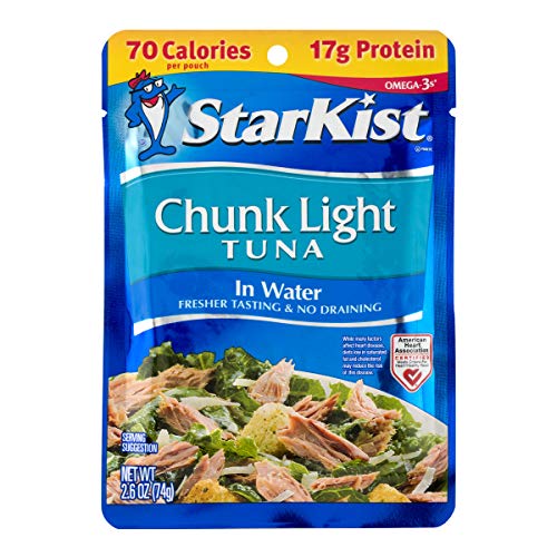 Chunk Light Tuna in Water (2.6 oz. Pouch, Pack of 24)