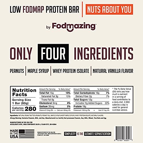 Low FODMAP Protein Bars (12 Bars)