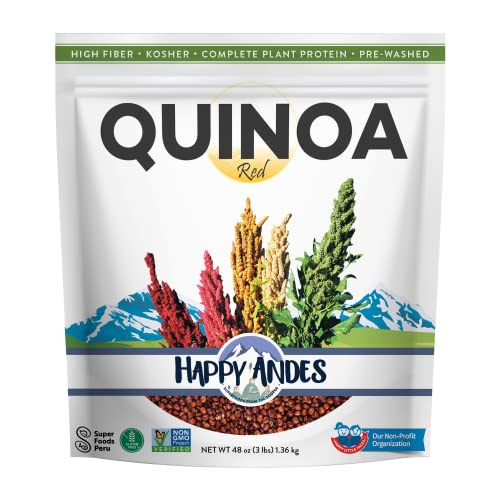 Red Quinoa Grains (3 lbs)