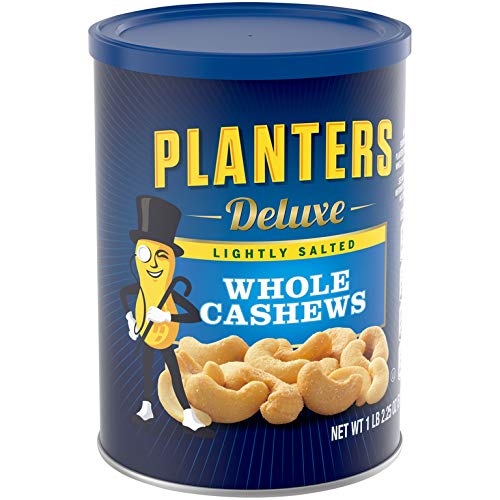 Lightly Salted Whole Cashews (18.25oz. Resealable Canister)