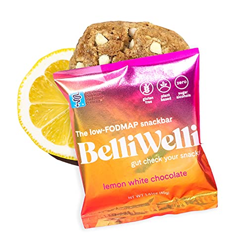 Low-FODMAP Lemon White Chocolate Snack Bars (8 Pack)